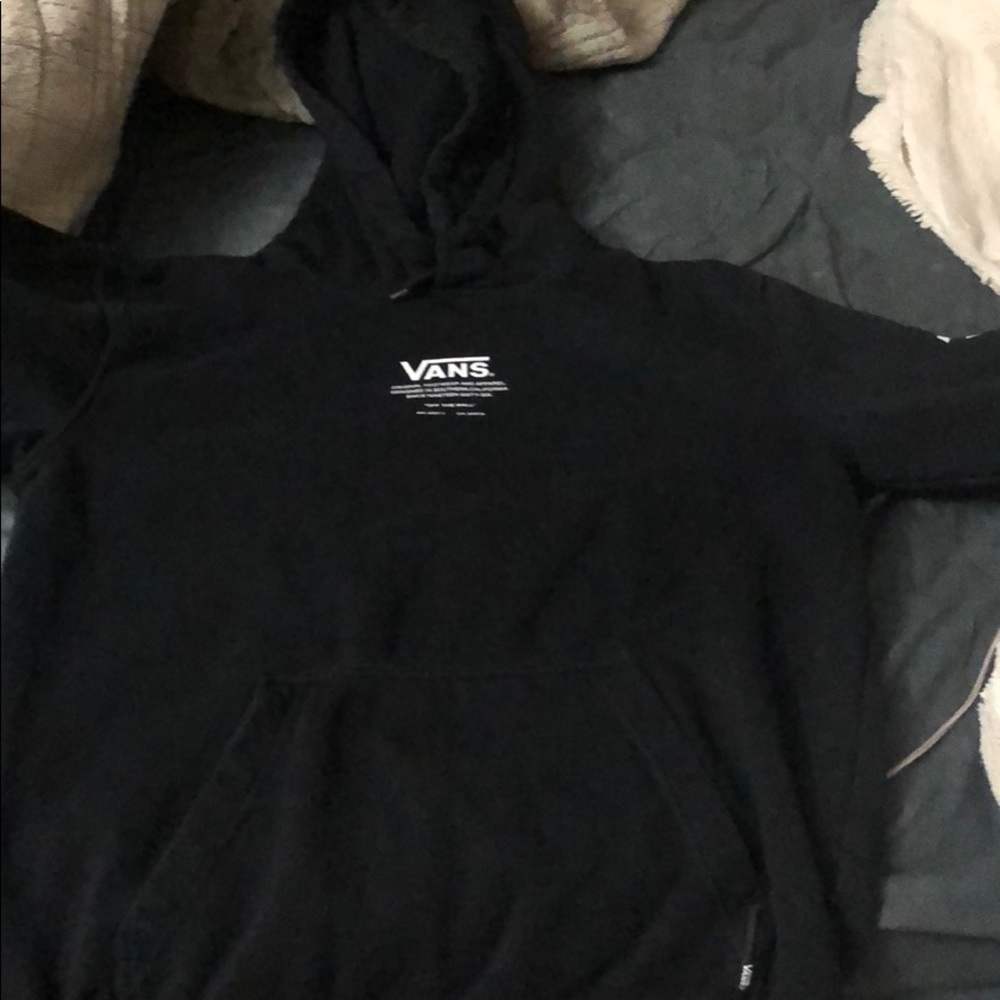 small black Vans hoodie